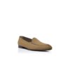 MODENA Loafers i brunt mocka