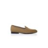 MODENA Loafers i brunt mocka