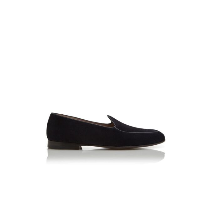 MODENA marinblå Loafers