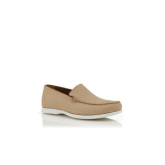 MONACO Båtskor i beige mocka MONACO Båtskor i beige mocka