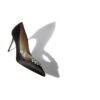 Nadira Svarta pumps i satin med smyckesspänne Nadira Svarta pumps i satin med smyckesspänne