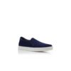 NADORA marinblå slip-on-sneakers i mocka NADORA marinblå slip-on-sneakers i mocka