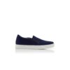 NADORA marinblå slip-on-sneakers i mocka NADORA marinblå slip-on-sneakers i mocka