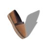 NERANO Espadriller i brunt kalvskinn NERANO Espadriller i brunt kalvskinn