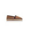 NERANO Espadriller i brunt kalvskinn NERANO Espadriller i brunt kalvskinn