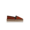 NERANO Espadriller i orange kalvskinn NERANO Espadriller i orange kalvskinn