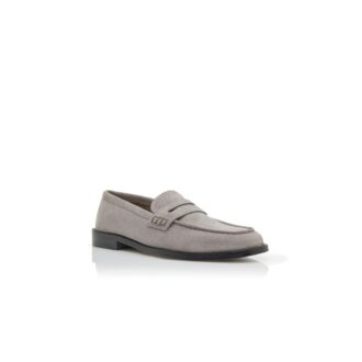 PERRY Grå mocka-Loafers PERRY Grå mocka-Loafers