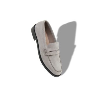 PERRY Grå mocka-Loafers PERRY Grå mocka-Loafers