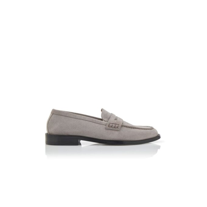 PERRY Grå mocka-Loafers