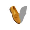PERRY Gula pennyloafers i mocka