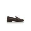 PERRY Mörkbruna pennyloafers i kalvskinn PERRY Mörkbruna pennyloafers i kalvskinn