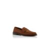 PERRY Mörkbruna pennyloafers i mocka PERRY Mörkbruna pennyloafers i mocka