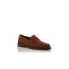 PERRY Mörkbruna pennyloafers i mocka PERRY Mörkbruna pennyloafers i mocka
