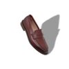 PERRY Penny Loafers i brunt kalvskinn PERRY Penny Loafers i brunt kalvskinn