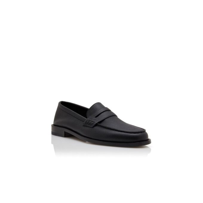 PERRY Svarta pennyloafers i kalvskinn PERRY Svarta pennyloafers i kalvskinn