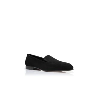 PITAKA Loafers i svart mocka