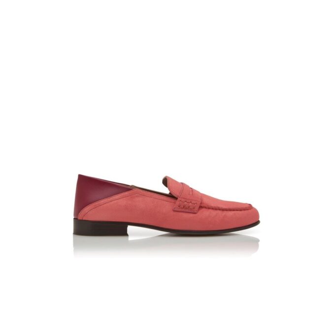 PLYMOUTH rosa mocka-pennyloafers PLYMOUTH rosa mocka-pennyloafers