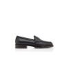RANDY Svarta pennyloafers i kalvskinn RANDY Svarta pennyloafers i kalvskinn