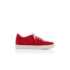 SEMANADA Röda sneakers i mocka med låg profil SEMANADA Röda sneakers i mocka med låg profil