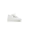 SEMANADA Vita låga sneakers i kalvskinn SEMANADA Vita låga sneakers i kalvskinn