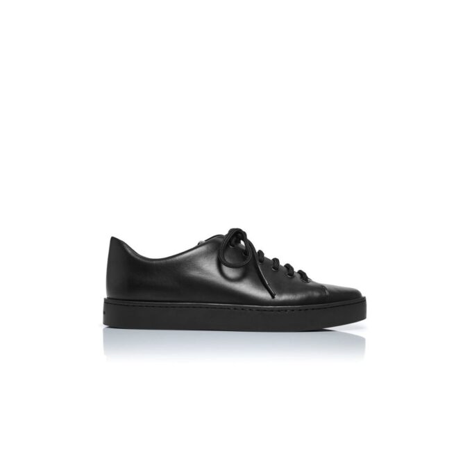 SEMANADO Svarta sneakers i kalvskinn SEMANADO Svarta sneakers i kalvskinn