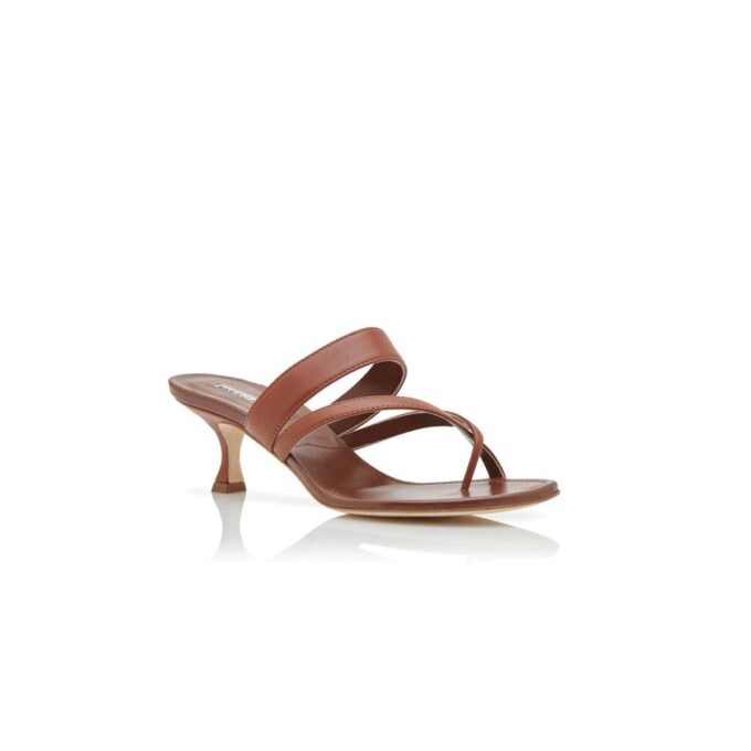 Susa bruna Mules i nappaläder