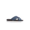 TEX ljusblå sandaler i vävd nubuck TEX ljusblå sandaler i vävd nubuck
