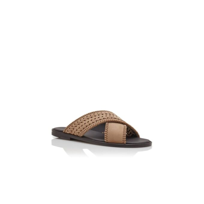 TEX ljusbruna sandaler i vävd nubuck TEX ljusbruna sandaler i vävd nubuck