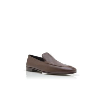 TRURO Loafers i brunt kalvskinn