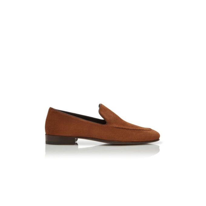 TRURO Loafers i brunt mocka TRURO Loafers i brunt mocka