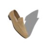 TRURO Loafers i khakifärgat mocka