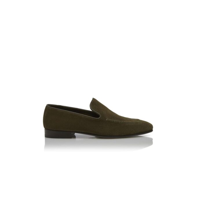 TRURO Loafers i mörk khaki-mocka TRURO Loafers i mörk khaki-mocka