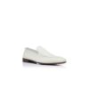 TRURO Loafers i vitt kalvskinn