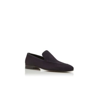TRURO Marinblå Loafers