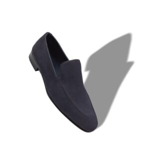 TRURO Marinblå Loafers